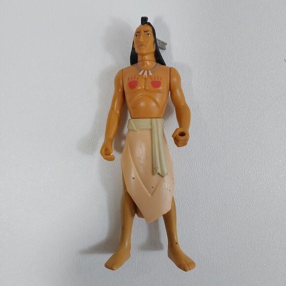 Vintage 1995 Mattel Disney Pocahontas Kocoum 5” Action Figure rare original - Picture 1 of 3